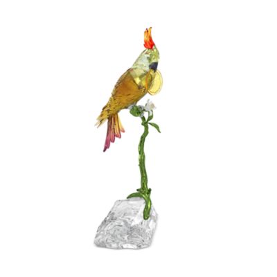Idyllia Collection Cockatoo Crystal Figurine