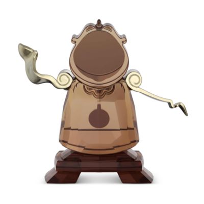 Beauty and the Beast Collection Cogsworth Crystal Figurine