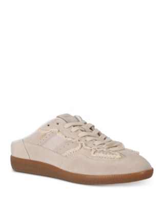 Women's TB.490 Mule Crochet Cream Leather Sneakers