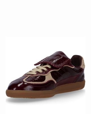 Women's TB.490 Club Patent Deep Burgundy Leather Sneakers