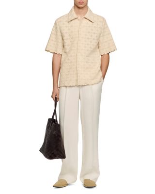 Cotton Broderie Anglaise Shirt