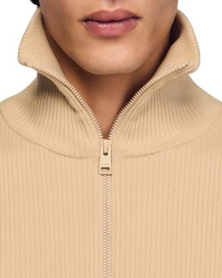 Zip Knitted Cardigan