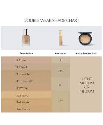 Double Wear Stay-in-Place Longwear Matte Foundation 1 oz.