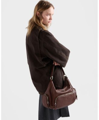  Medium Washed Leather Bag