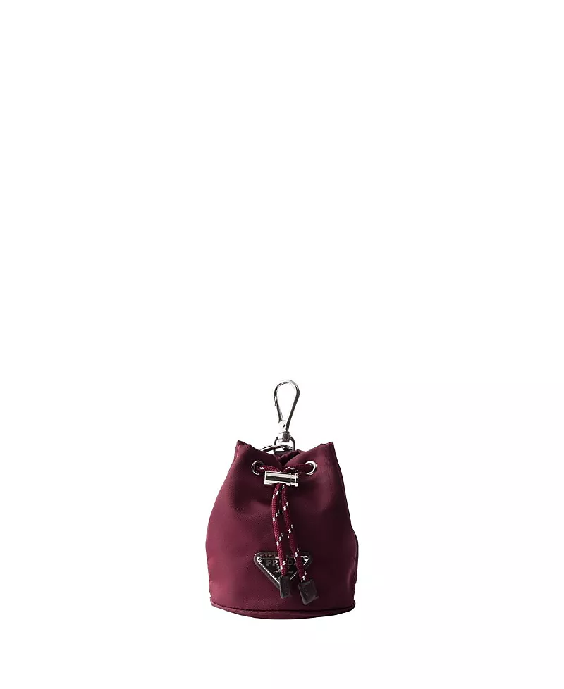 Prada Speedrock Re-Nylon Keychain Charm