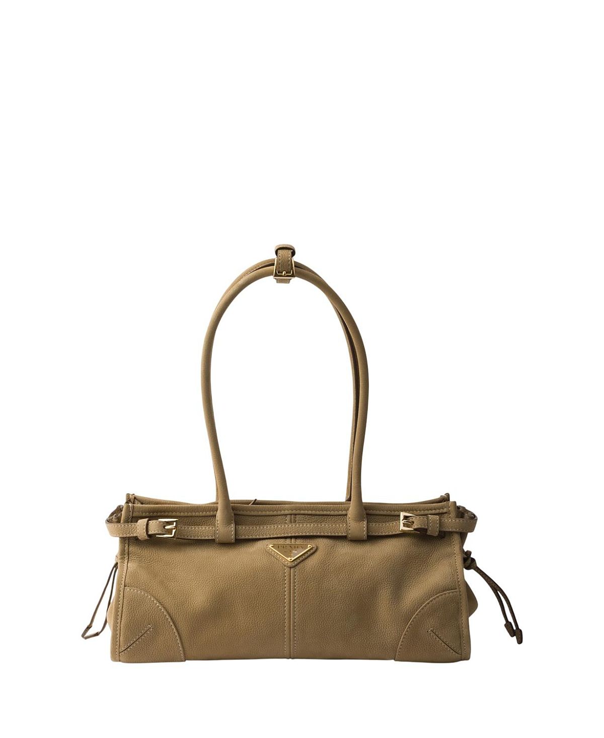 Prada Bonnie Medium Nubuck Leather Handbag