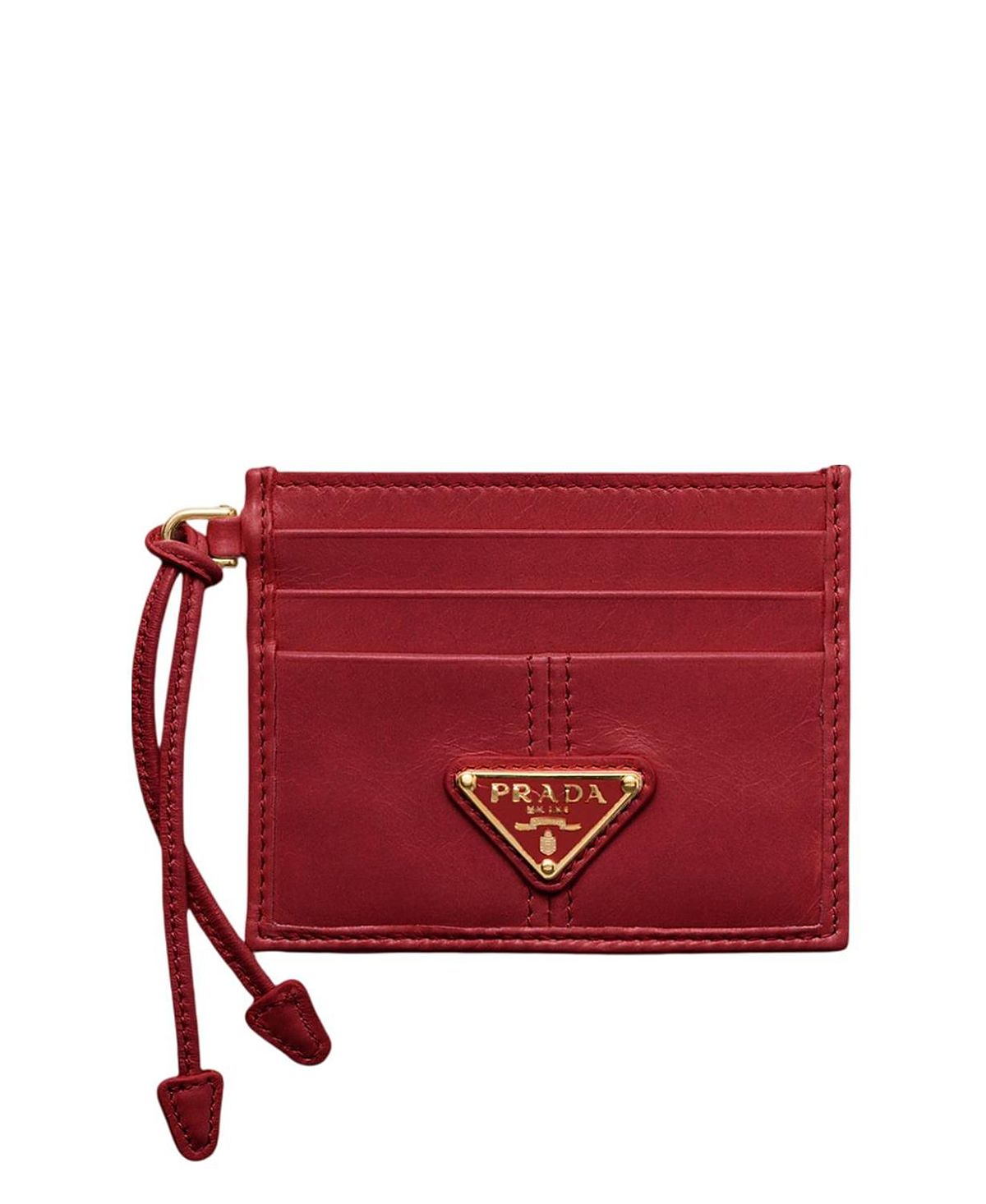 Prada Leather Card Holder
