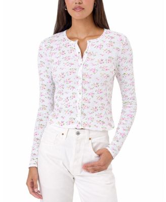 Petite Fleur Crop Cardigan