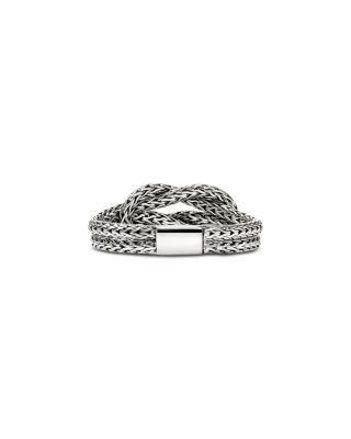 Sterling Silver Love Knot Woven Ring