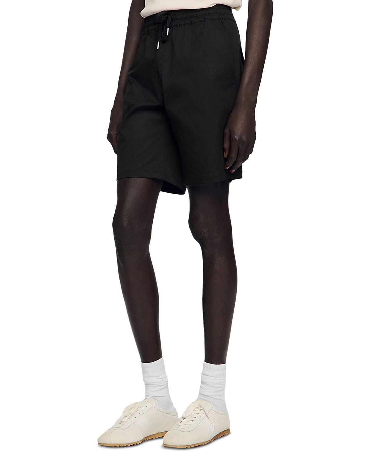 Sandro Men's New Gamma Regular Fit Cotton Blend Shorts