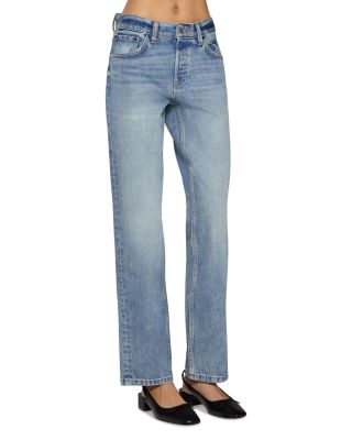 Ariel Mid Rise Wedgie Jeans in Luca