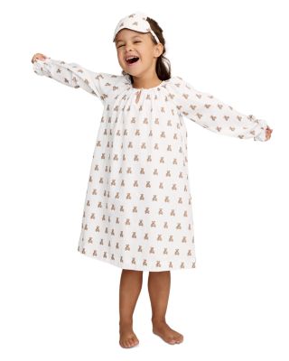 Girls' Delphine Teddy Tales Nightgown - Baby, Little Kid, Big Kid