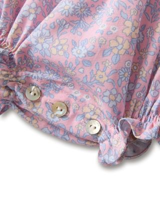 Girls' Floral Ruffled Romper - Baby