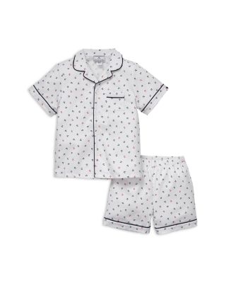Unisex Anchors Away Classic Short Pajama Set - Baby, Little Kid, Big Kid