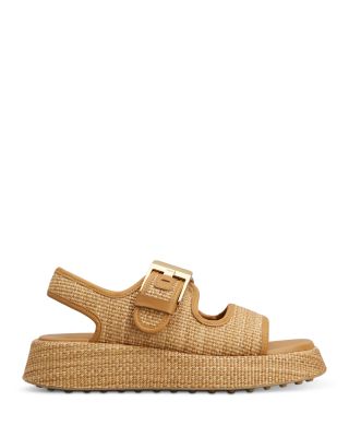 Women's Raffia Slingback Sandals