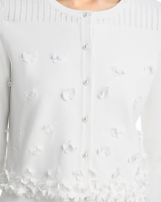 The Alana 3D Floral Cardigan