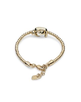 Double Moon Bead Elastic Bracelet