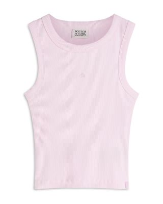 Girls' Seasonal Core Ribbed Slim Fit Tank Top - Little Kid, Big Kid