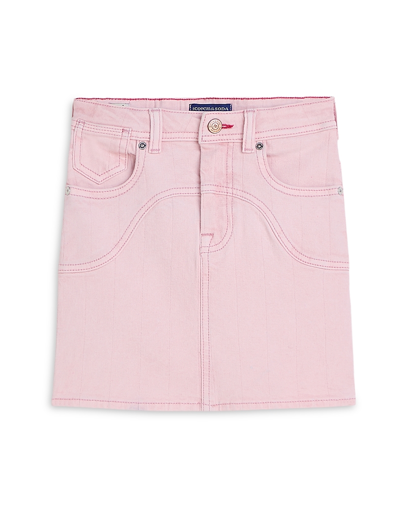 Scotch & Soda Girls' Denim Mini Skirt - Little Kid, Big Kid