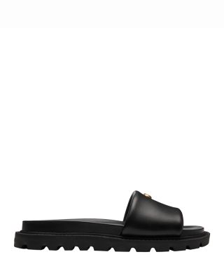 Women's Brynn Leather Slide Sandals