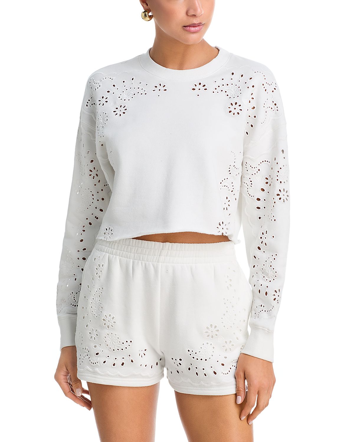 LoveShackFancy Lalo Pullover Sweatshirt