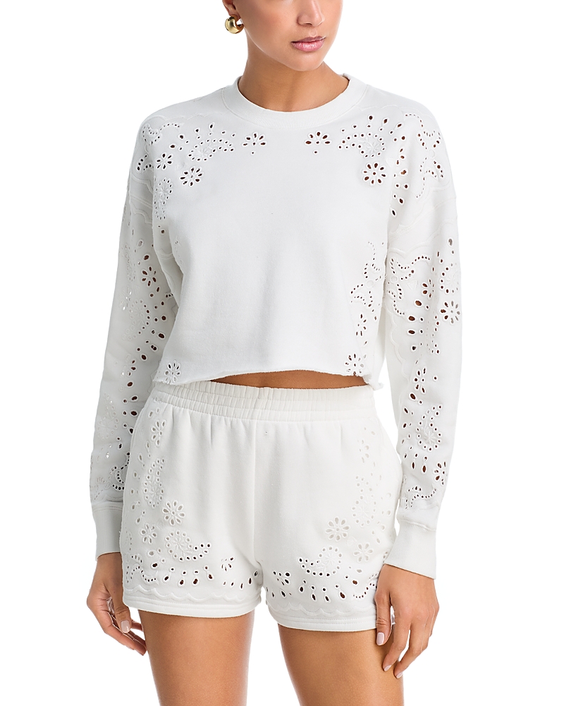LoveShackFancy Lalo Pullover Sweatshirt