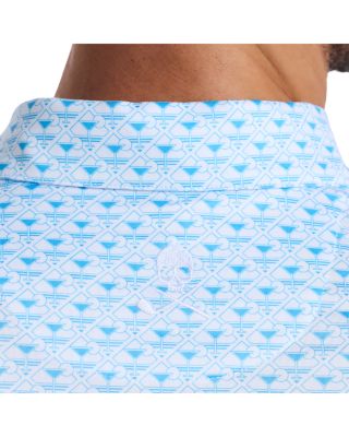 Links & Drinks Short Sleeve Knit Polo Shirt