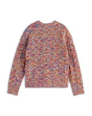 Girls' Multicolor Oversized Cardigan - Little Kid, Big Kid