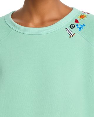 Mini Embroidered Crewneck Pullover