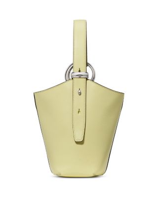 Halo Mini Leather Bucket Bag