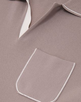 Newbury Light Taupe Polo Shirt