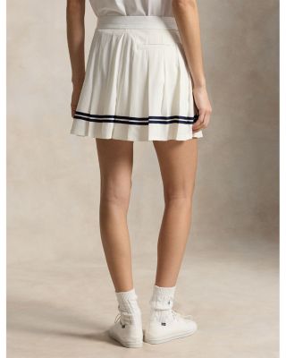 Pleated A Line Performance Skort - thumbnail 3