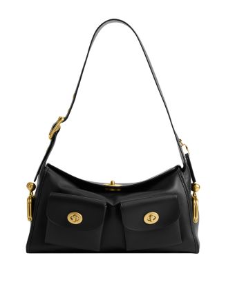 【COACH】新品未使用.ハバーサック.ブラック COACH Haversack Leather Bag | Bloomingdale's Handbags