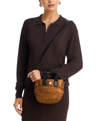 Caradoc Micro Suede Crossbody Bag