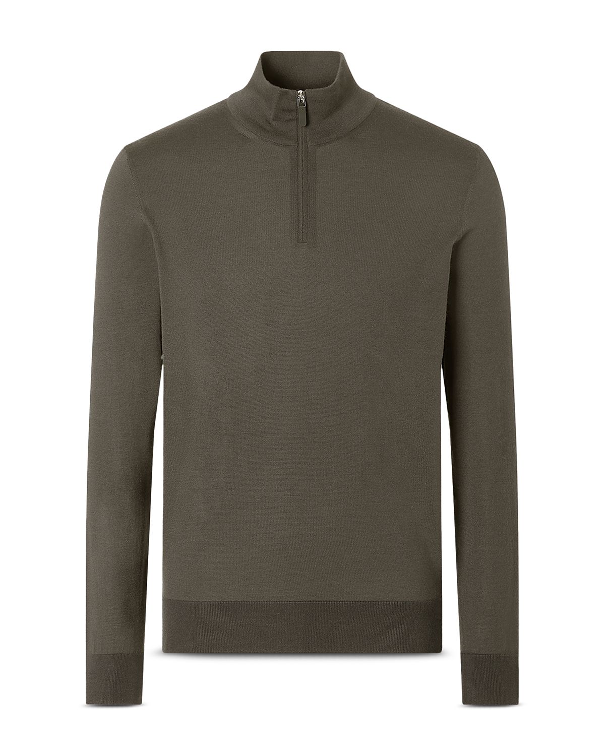 Zegna Cashseta Zip Mock Sweater