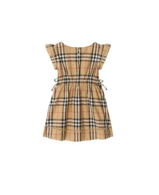 Girls' Check Cotton Dress - Baby, Little Kid