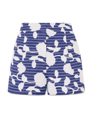 Amanda Floral Appliqu&eacute; Shorts