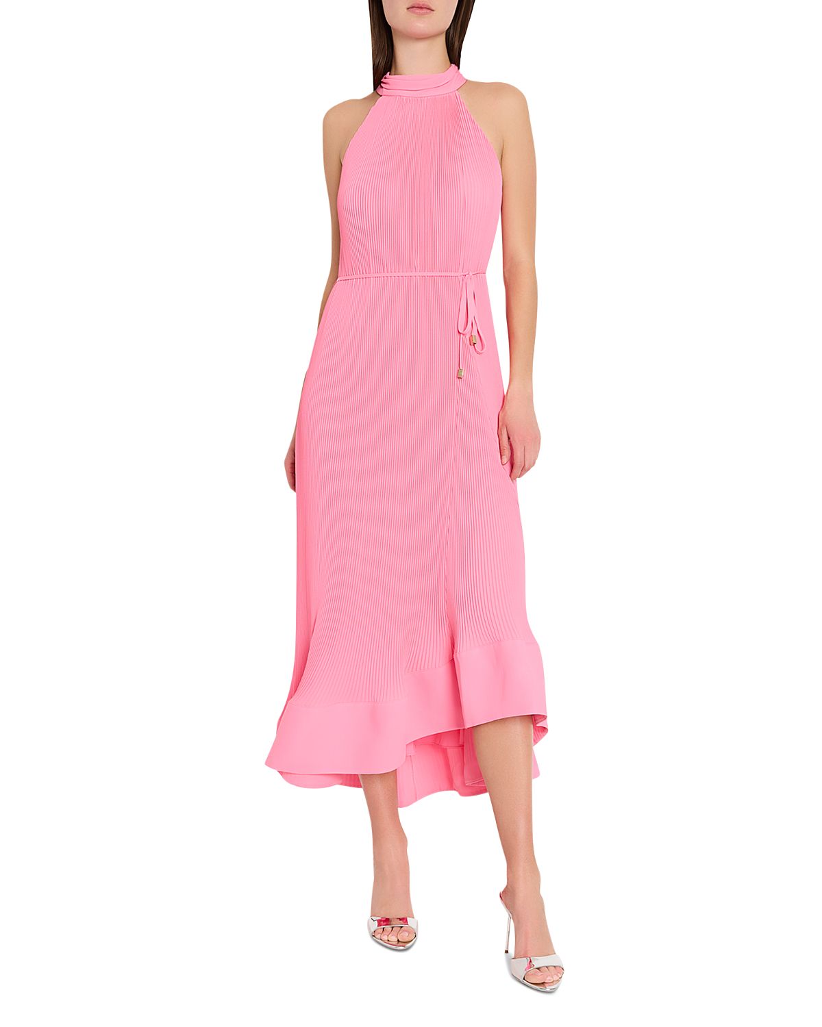 Milly Nalani Pleated Midi Dress