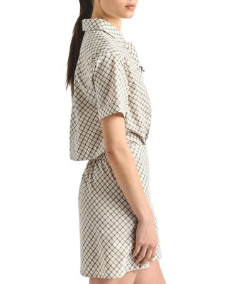Delaney Mini Check Dress