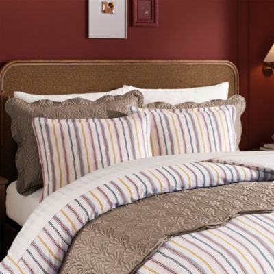 Scallop Stripe Duvet Set, King