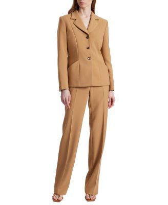  Febe Crepe Jacket with Bucket Pockets