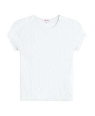 Pointelle Ellie Baby Tee
