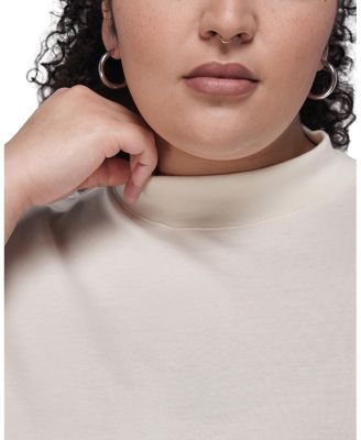  Plus The Everyday Mock Neck Tee