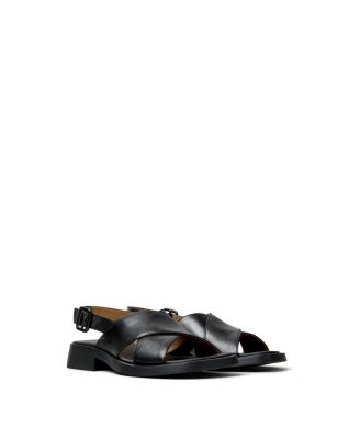 Women's Dana Leather X-Strap Sandal