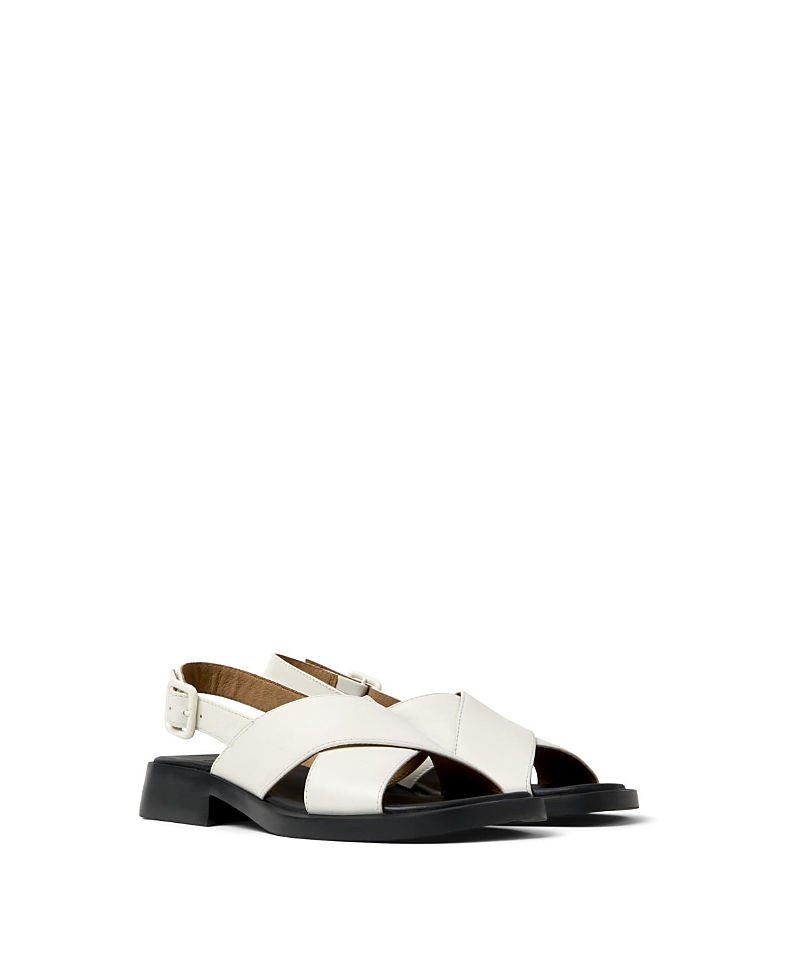 Camper Women's Dana Leather X-Strap Sandal