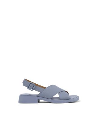  Women's Dana Leather X-Strap Sandal