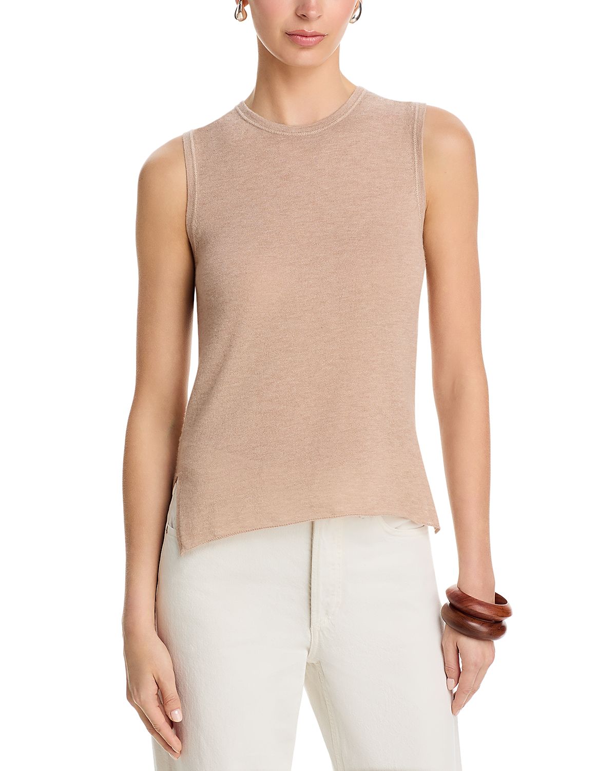 Majestic Filatures Crewneck Sleeveless Top