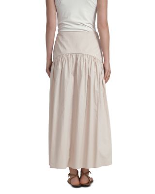Poplin Maxi Skirt