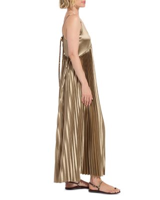 Lauren Pleated Midi Dress