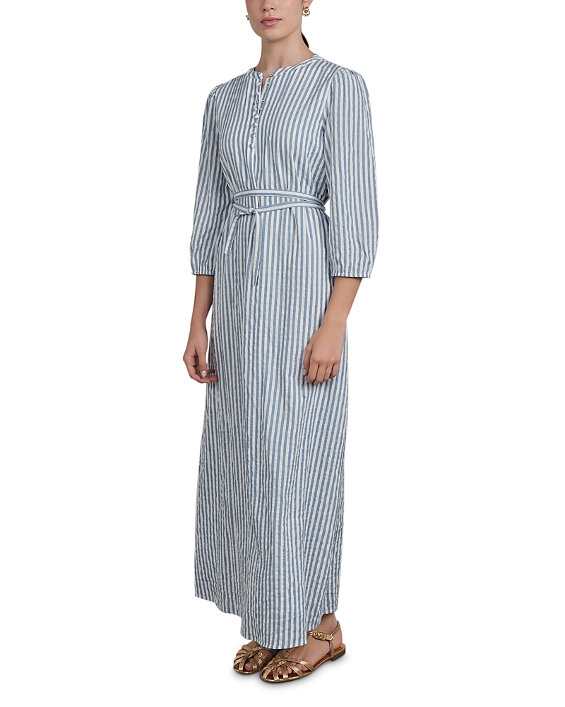 Point Puff Sleeve Dress